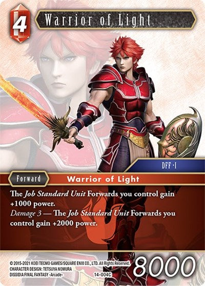 Warrior of Light - 14-004C - Common - Opus XIV: Crystal Abyss