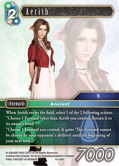 Aerith - 14-126C - Common - Opus XIV: Crystal Abyss