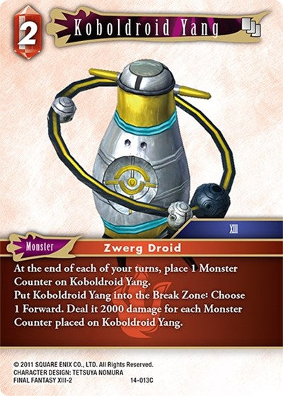 Koboldroid Yang - 14-013C - Common - Opus XIV: Crystal Abyss