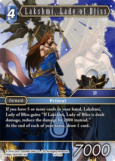 Lakshmi, Lady of Bliss - 14-111R - Rare - Opus XIV: Crystal Abyss
