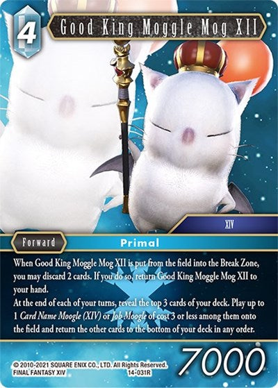 Good King Moggle Mog XII - 14-031R - Rare - Opus XIV: Crystal Abyss