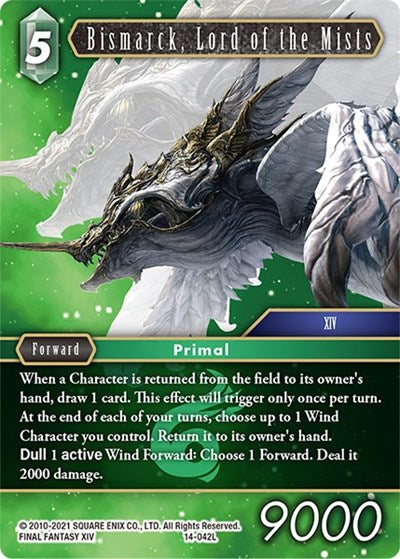 Bismarck, Lord of the Mists - 14-042L - Legend - Opus XIV: Crystal Abyss