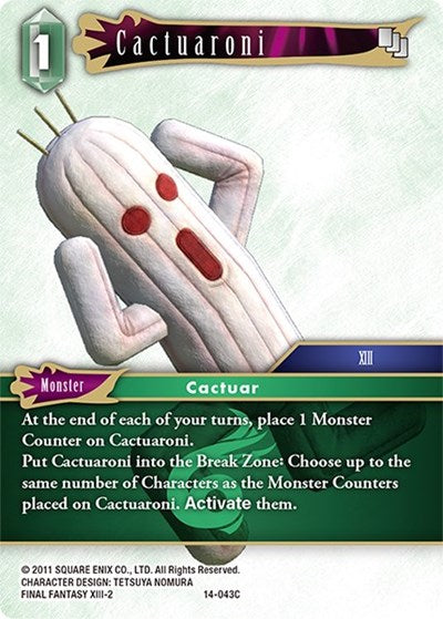 Cactuaroni - 14-043C - Common - Opus XIV: Crystal Abyss