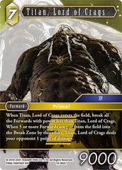 Titan, Lord of Crags - 14-062L - Legend - Opus XIV: Crystal Abyss
