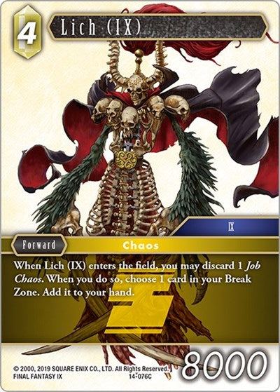 Lich (IX) - 14-076C - Common - Opus XIV: Crystal Abyss