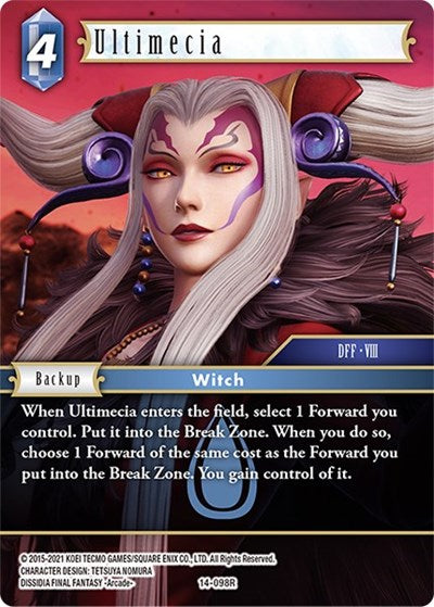 Ultimecia - 14-098R - Rare - Opus XIV: Crystal Abyss