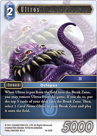 Ultros - 14-101R - Rare - Opus XIV: Crystal Abyss