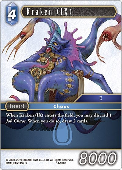 Kraken (IX) - 14-104C - Common - Opus XIV: Crystal Abyss