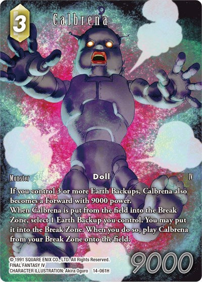 Calbrena - 14-061H - Hero (Full Art) - Opus XIV: Crystal Abyss