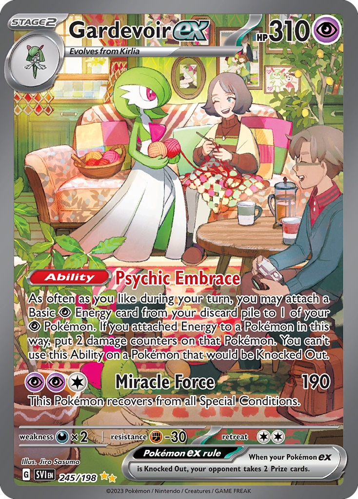 Gardevoir ex - 245/198 - Scarlet & Violet