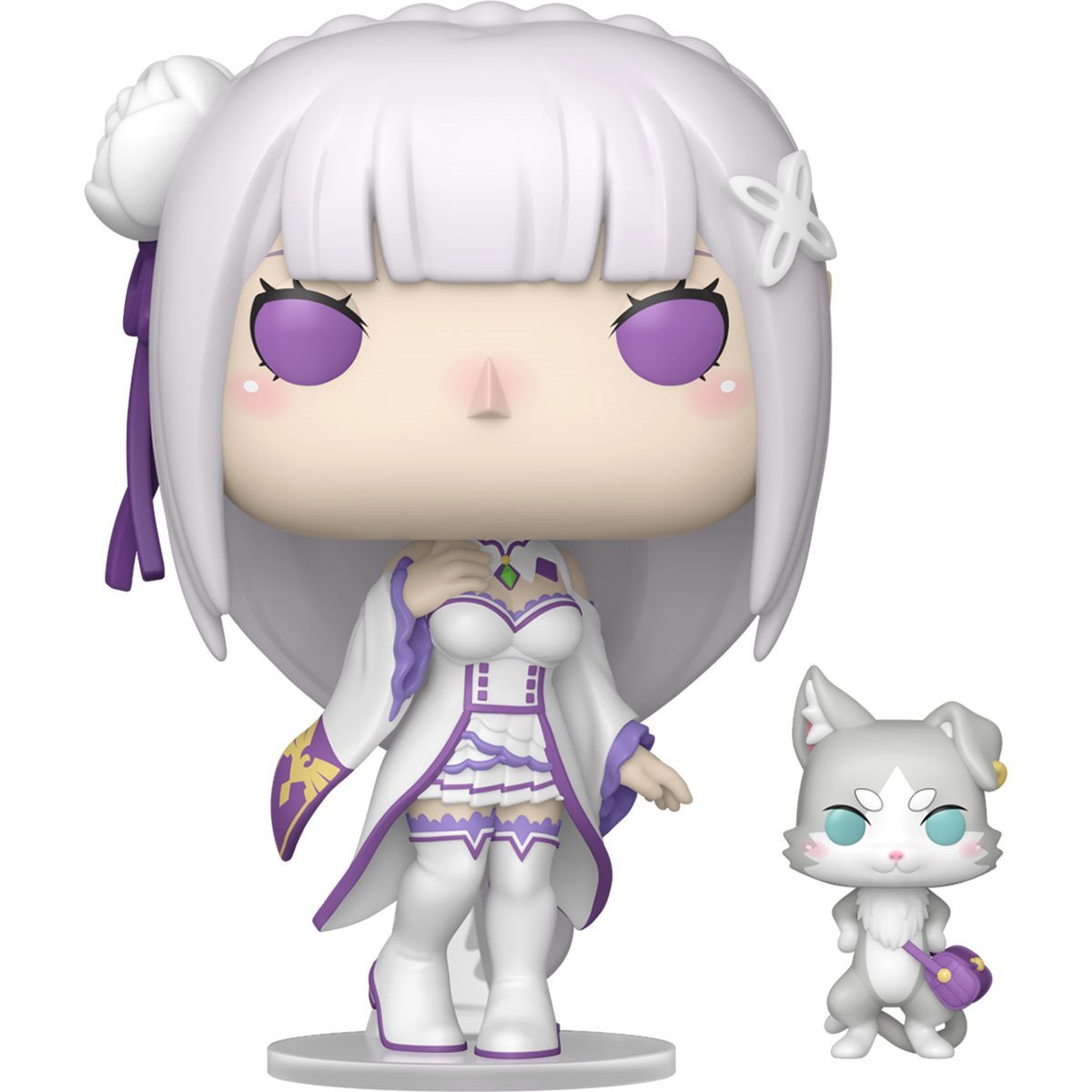RE: Zero - Starting Life in Another World Emilia with Puck Funko Pop! Vinyl Figure and Buddy #2112