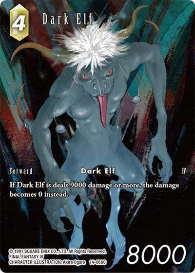 Dark Elf - 14-068C - Common (Full Art) - Opus XIV: Crystal Abyss