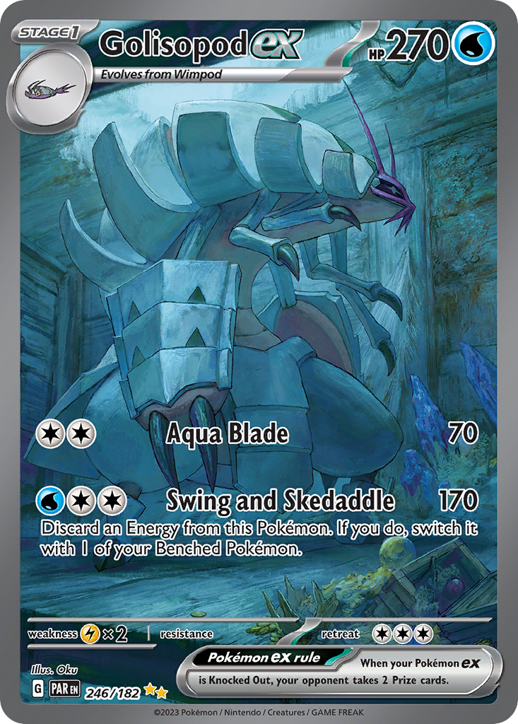 Golisopod ex - 246/182 - Paradox Rift