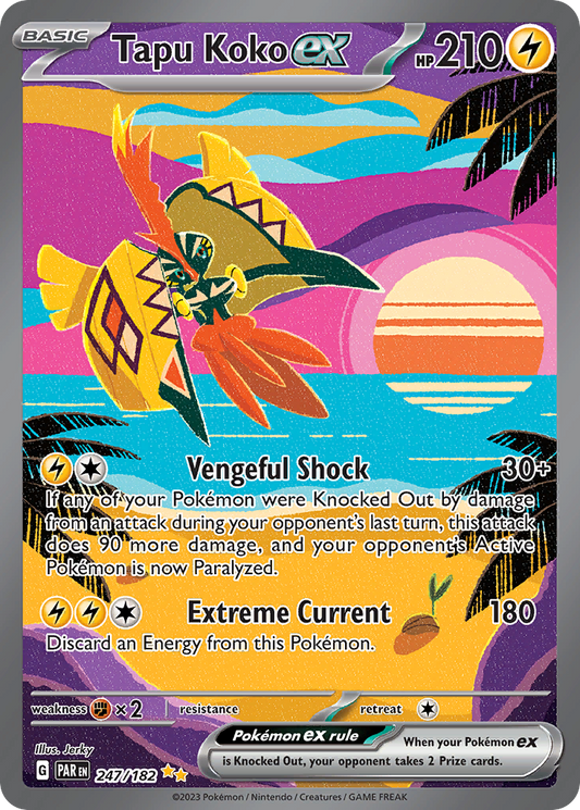 Tapu Koko ex - 247/182 - Paradox Rift