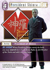 President Shinra EX - 15-136S - Starter - Crystal Dominion