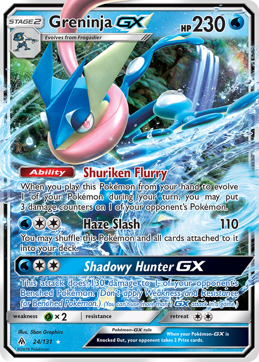 Greninja-GX - 024/131 - Forbidden Light