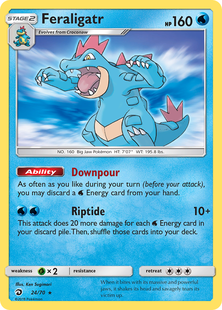 Feraligatr - 24/70 - Dragon Majesty