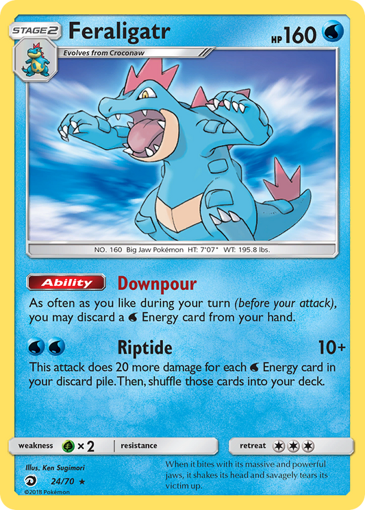 Feraligatr - 24/70 - Dragon Majesty