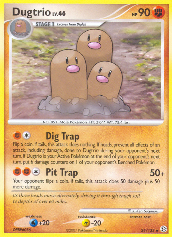 Dugtrio - 024/132 - Secret Wonders