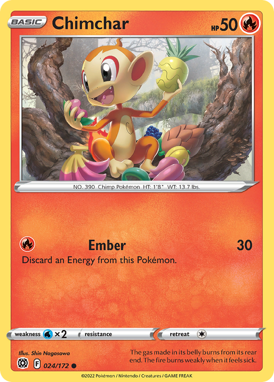 Chimchar - 024/172 - Brilliant Stars