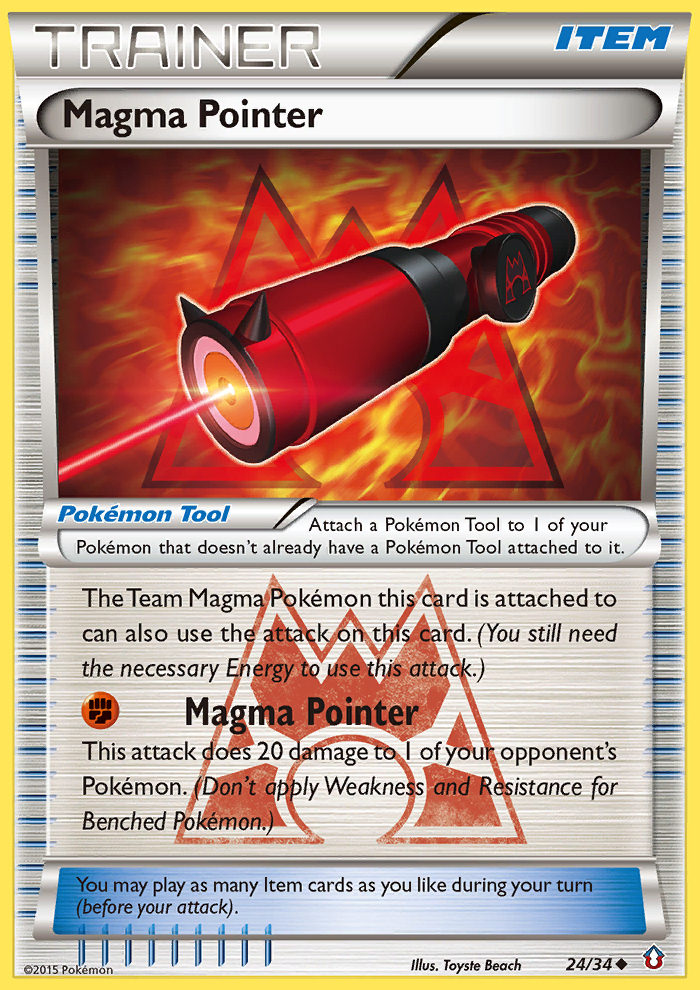 Magma Pointer - 24/34 - Double Crisis