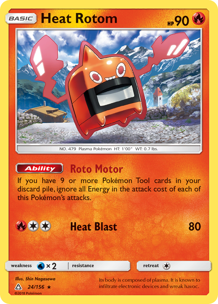 Heat Rotom - 024/156 - Ultra Prism