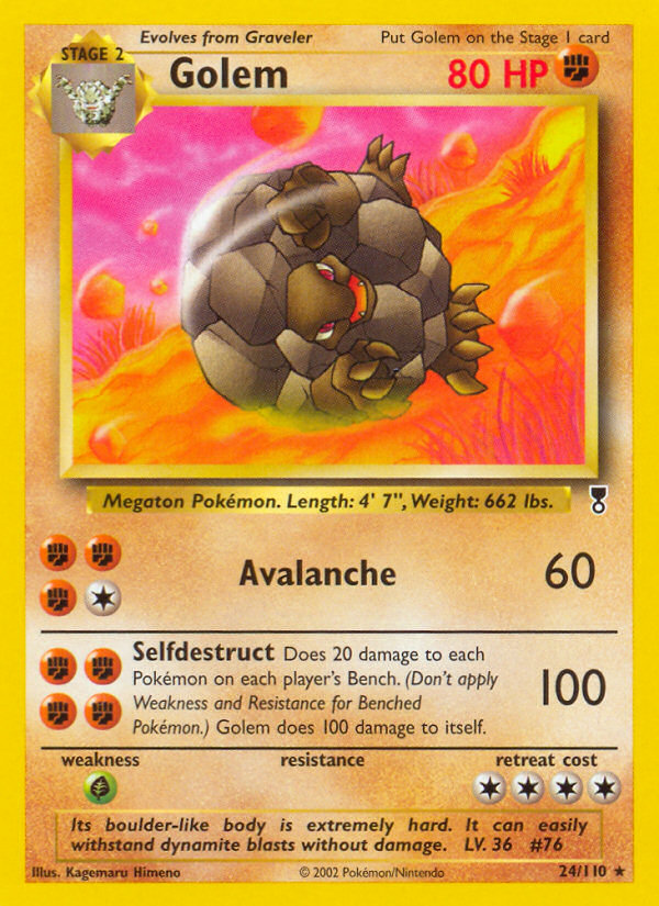 Golem - 024/110 - Legendary Collection