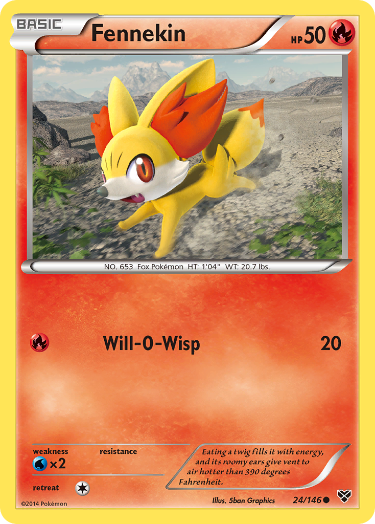 Fennekin - 024/146 - XY