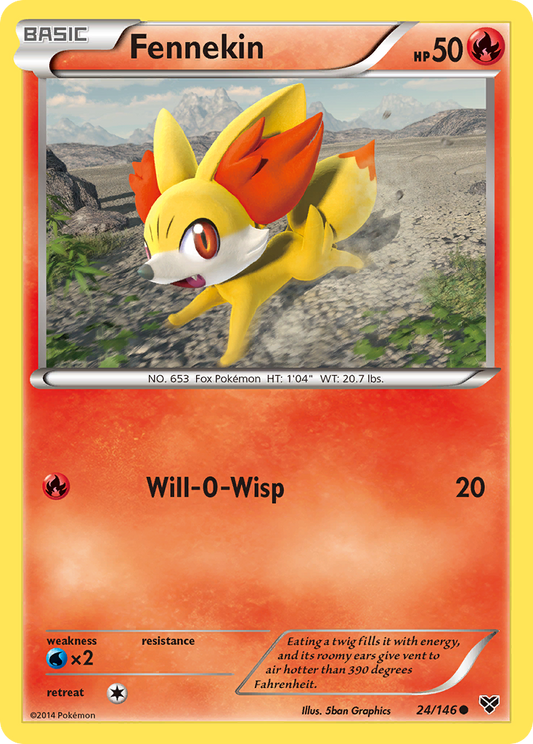 Fennekin - 024/146 - XY