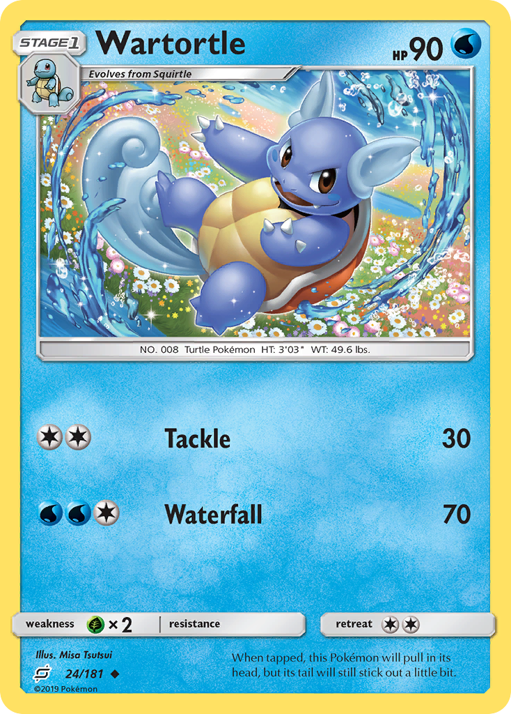 Wartortle - 024/181 - Team Up