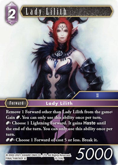 Lady Lilith - 15-104L - Legend - Crystal Dominion