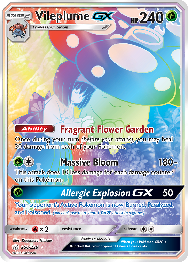 Vileplume-GX - 250/236 - Cosmic Eclipse