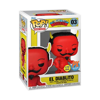 Loteria El Diablito Glow-in-the-Dark Funko Pop! Vinyl Figure - Previews Exclusive