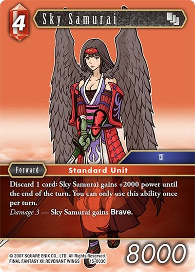 Sky Samurai - 15-003C - Common - Crystal Dominion