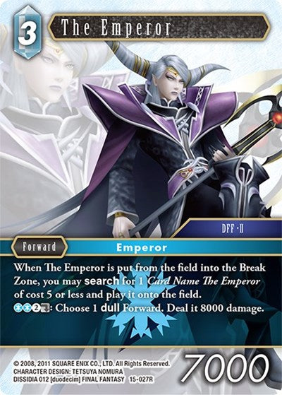 The Emperor - 15-027R - Rare - Crystal Dominion