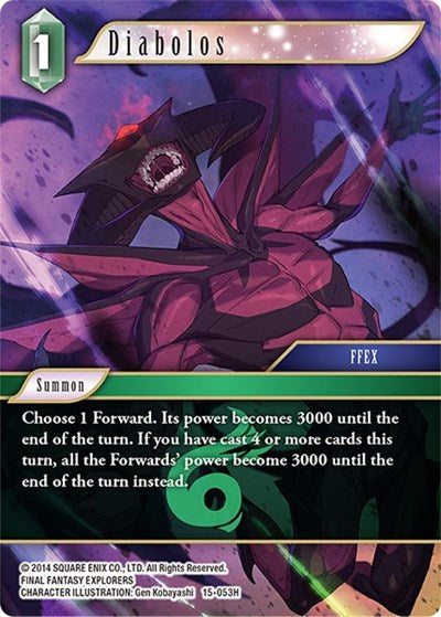 Diabolos - 15-053H - Hero - Crystal Dominion