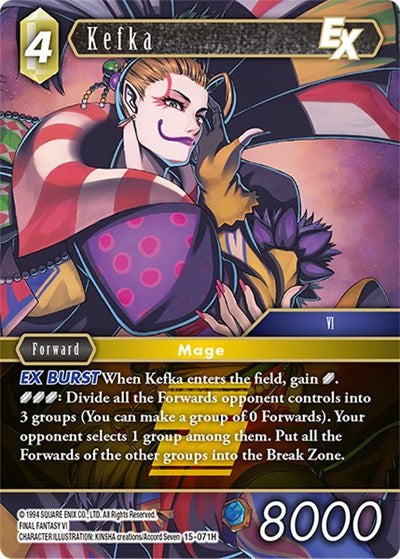 Kefka EX - 15-071H - Hero - Crystal Dominion