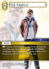 Cid Sophiar - 15-072R - Rare - Crystal Dominion