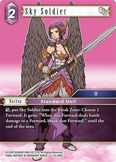 Sky Soldier - 15-089C - Common - Crystal Dominion