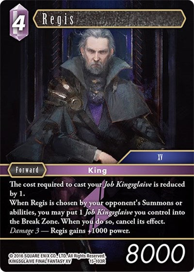 Regis - 15-103R - Rare - Crystal Dominion