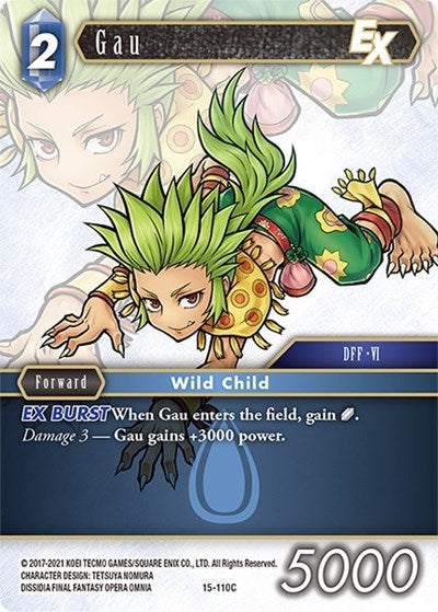 Gau EX - 15-110C - Common - Crystal Dominion