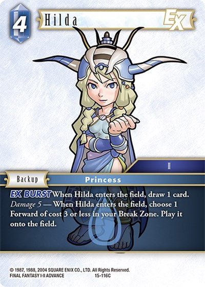 Hilda EX - 15-116C - Common - Crystal Dominion