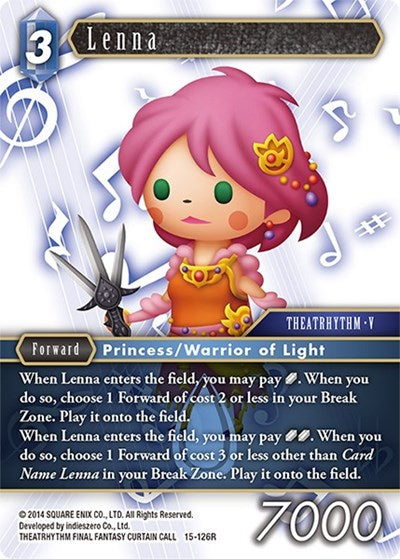 Lenna - 15-126R - Rare - Crystal Dominion