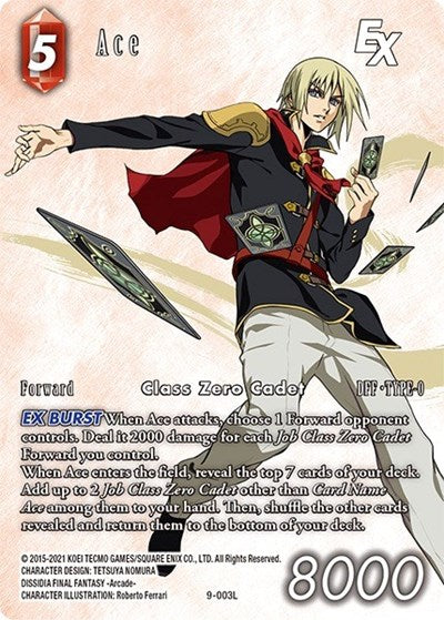 Ace EX - 9-003L - Legend (Full Art Reprint) - Crystal Dominion