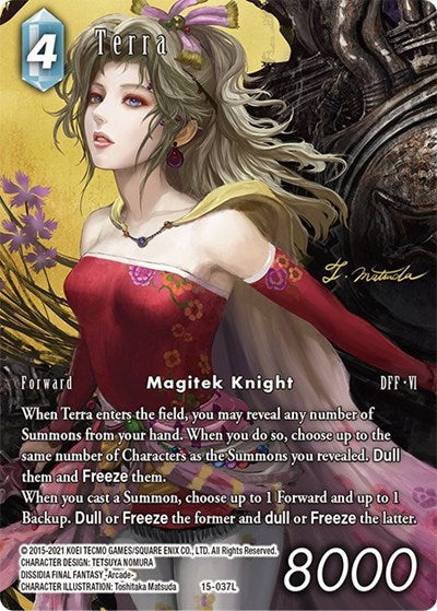 Terra - 15-037L - Legend (Full Art) - Crystal Dominion