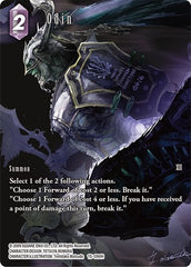 Odin - 15-090H - Hero (Full Art) - Crystal Dominion