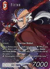 Firion - 15-013L - Legend (Full Art) - Crystal Dominion