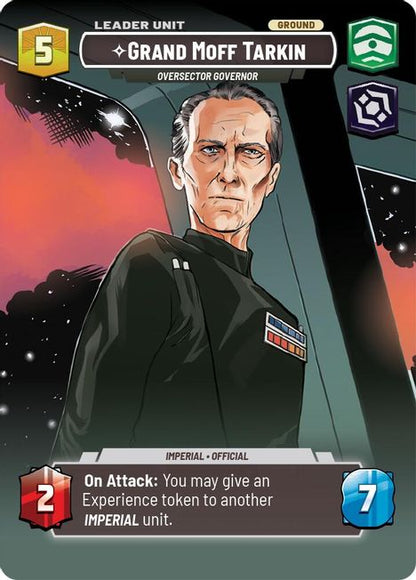 Grand Moff Tarkin - SOR - 258 - Common - Showcase