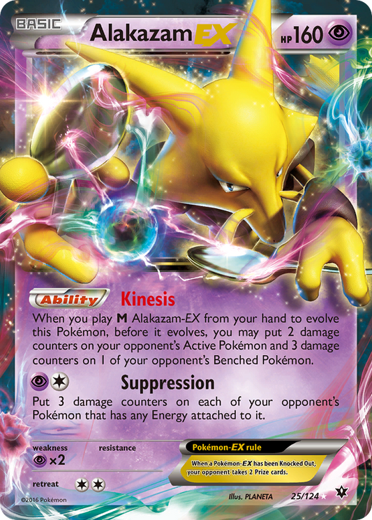 Alakazam-EX - 025/124 - Fates Collide