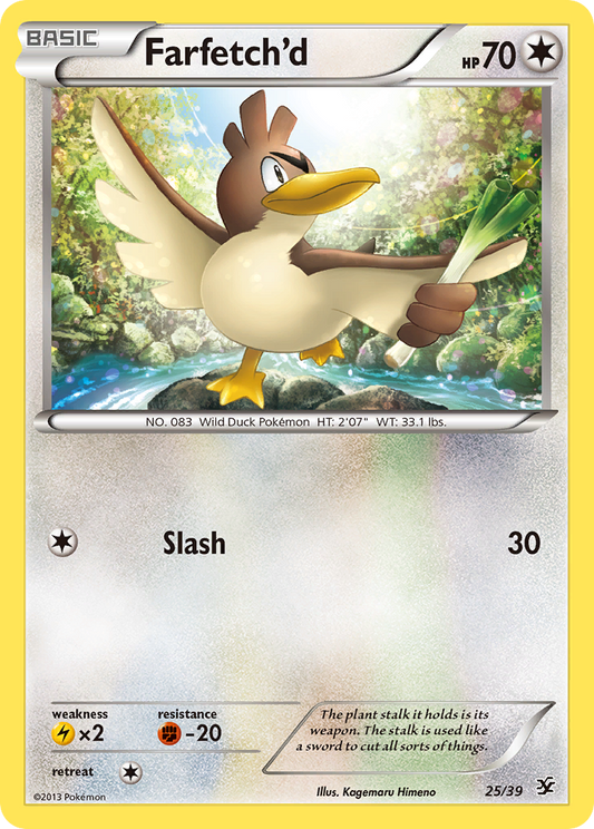 Farfetch'd - 25/39 - Kalos Starter Set